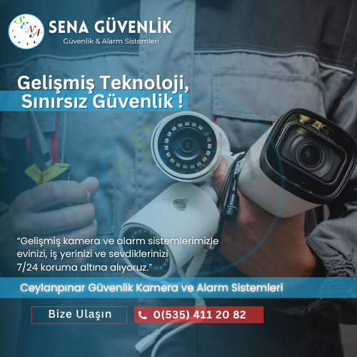 Ceylanpınar Güvenlik Kamera ve Alarm Sistemleri
